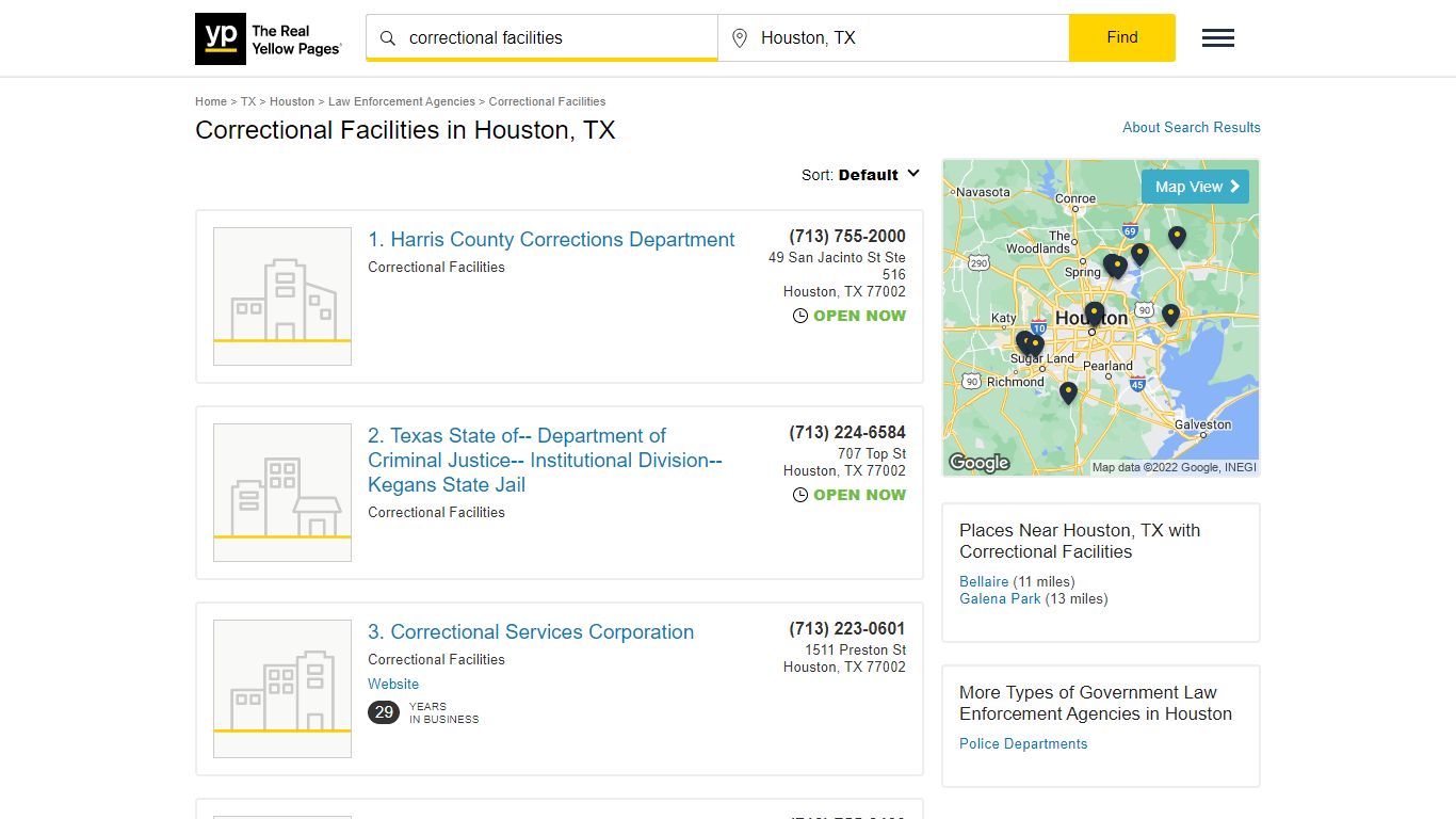 Best 21 Correctional Facilities in Houston, TX with Reviews - YP.com