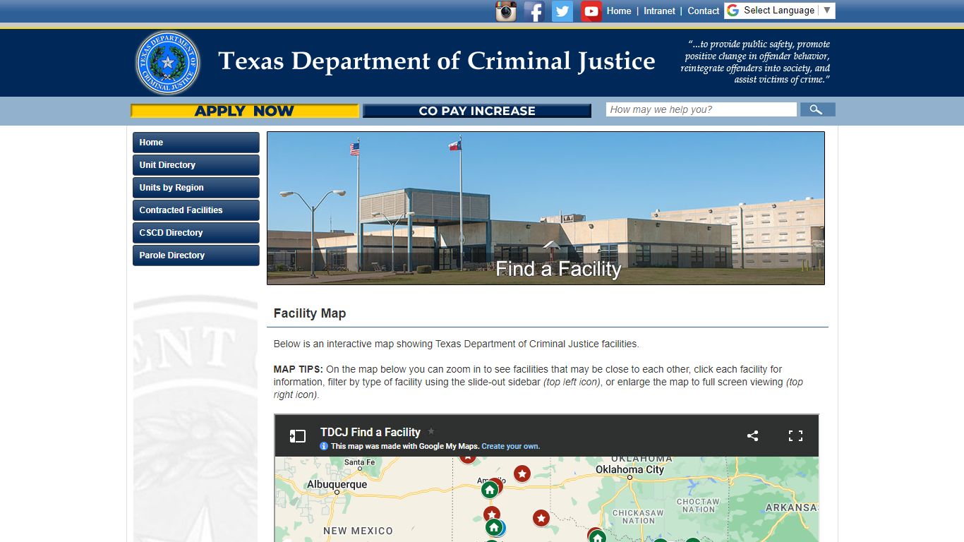 Texas Department of Criminal Justice